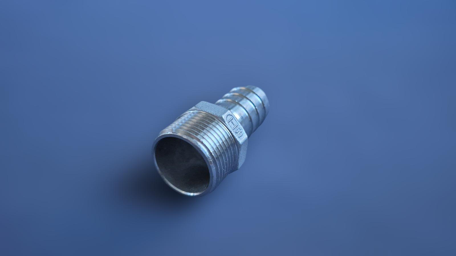 Штуцер шланговый резьбовой DN25 AISI304 BSPP елка н/ж сталь ЗР 25 мм 1" (29203186) - фото 13 Штуцер шланговый резьбовой DN25 AISI304 BSPP елка н/ж сталь ЗР 25 мм 1" (29203186) - фото 13