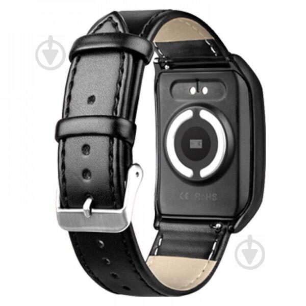 Фітнес браслет Smart Band ST E58 Тонометр + ЕКГ + ППГ Чорний (SBE58TEB) - фото 5