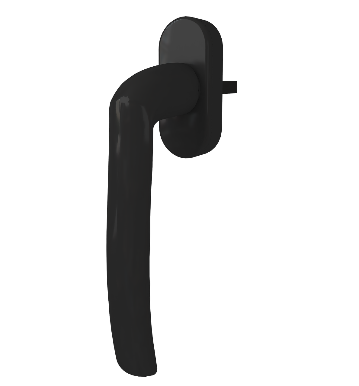 Ручка оконная ASTEX Kronos WH 001 Антрацит (WH 001/37 RAL7016)