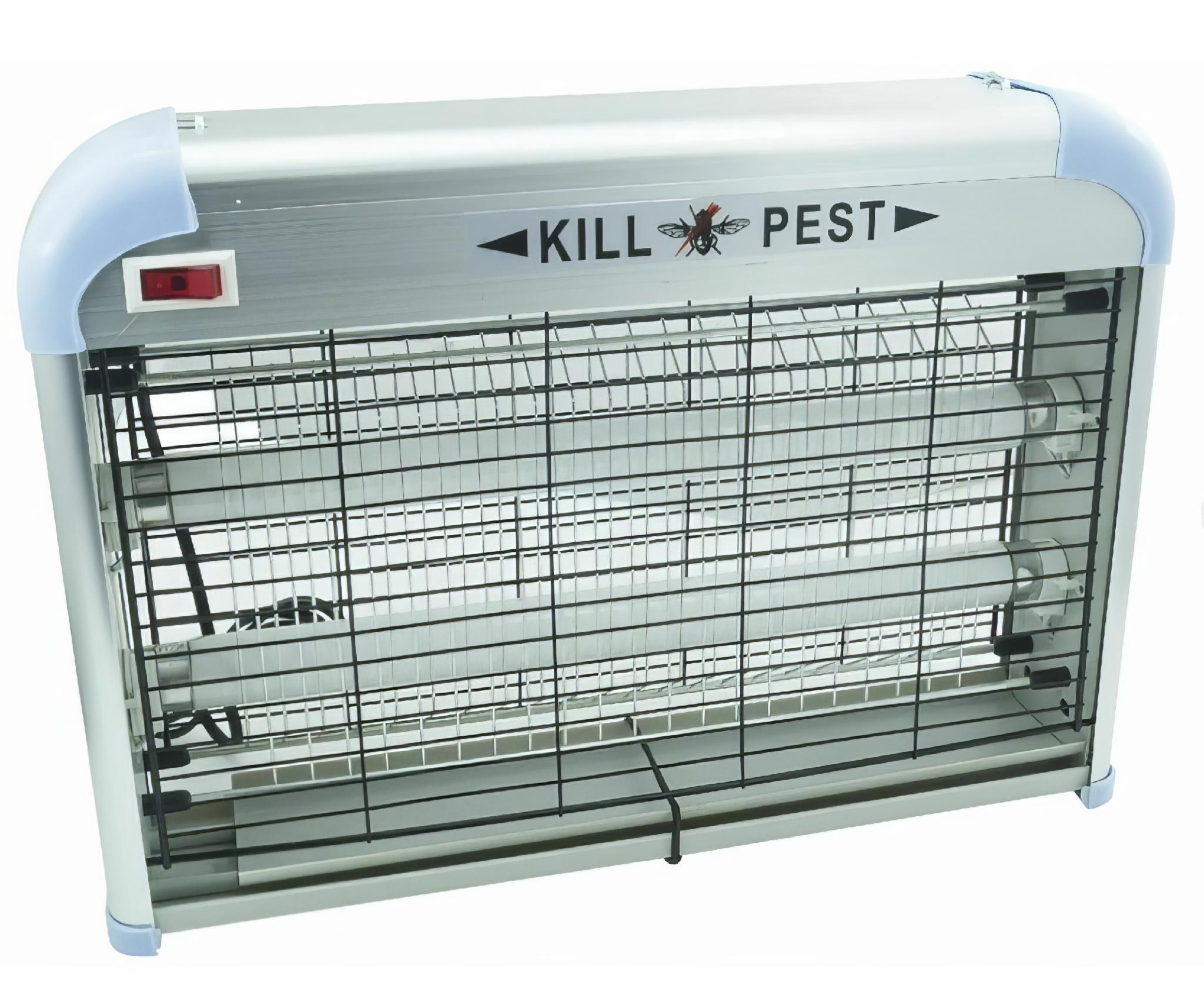 Лампа від комах зі знімним піддоном Kill Pest WL-1295 20 Вт 75 м2 сірий (25334031)