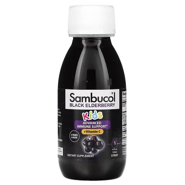 Бузина Sambucol Black Elderberry For Kids 120 мл 12 порцій (000019670)