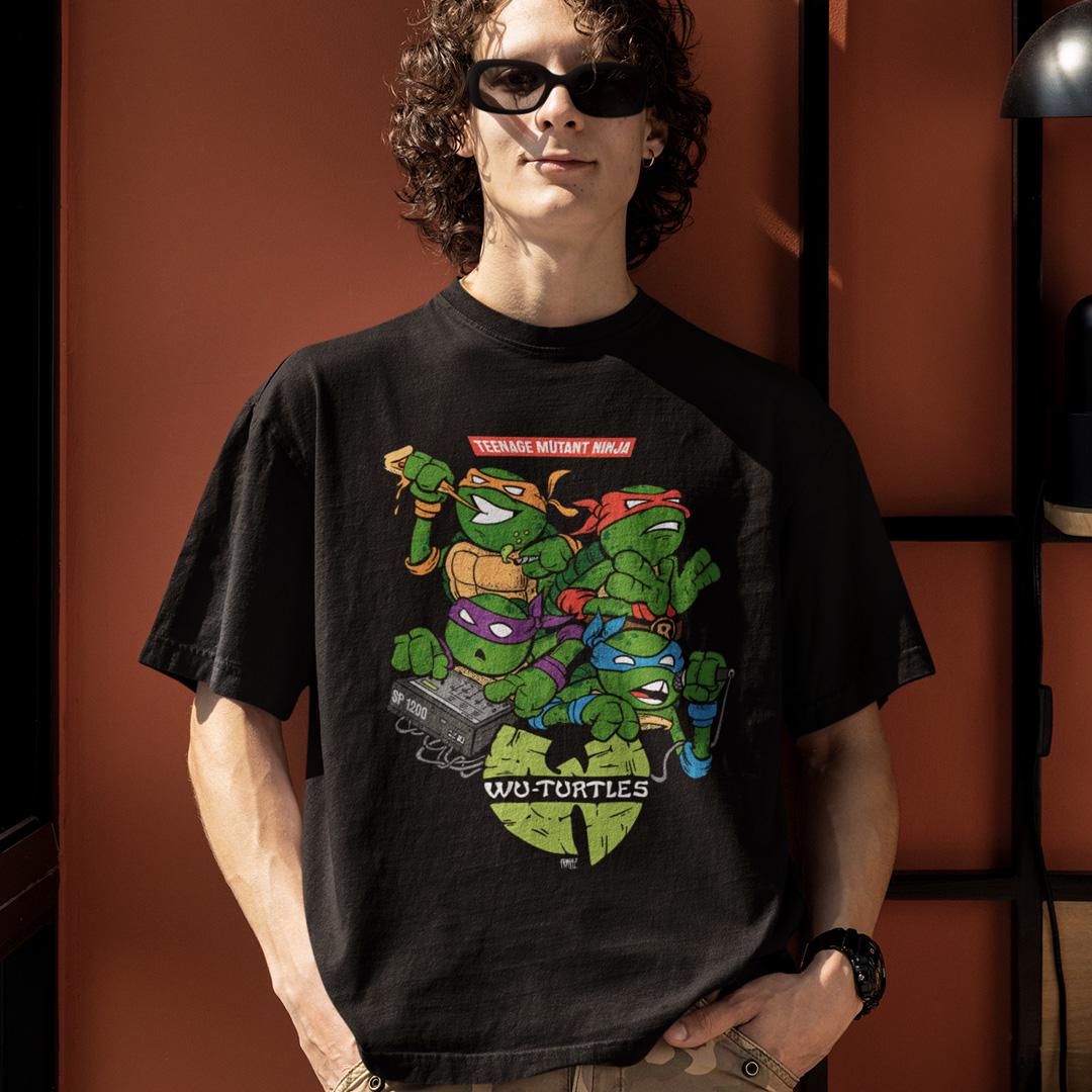 Футболка унисекс Teenage Mutant Ninja Turtles Wu Tang XL Черный (32700591)