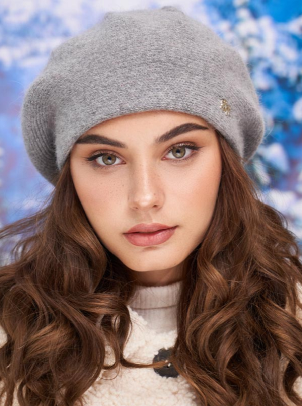 Берет жіночий Braxton Естель Сірий (402W) - фото 1 Берет жіночий Braxton Естель Сірий (402W) - фото 1