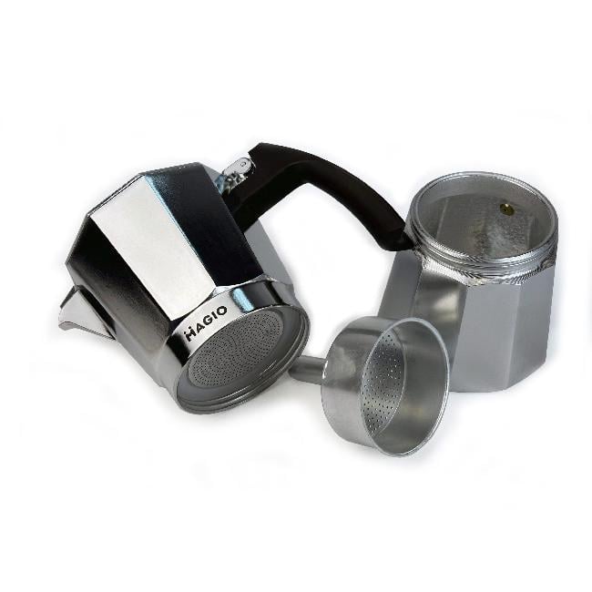Кофеварка гейзерна Magio MG-1001 150 мл Metal (iz14686) - фото 3