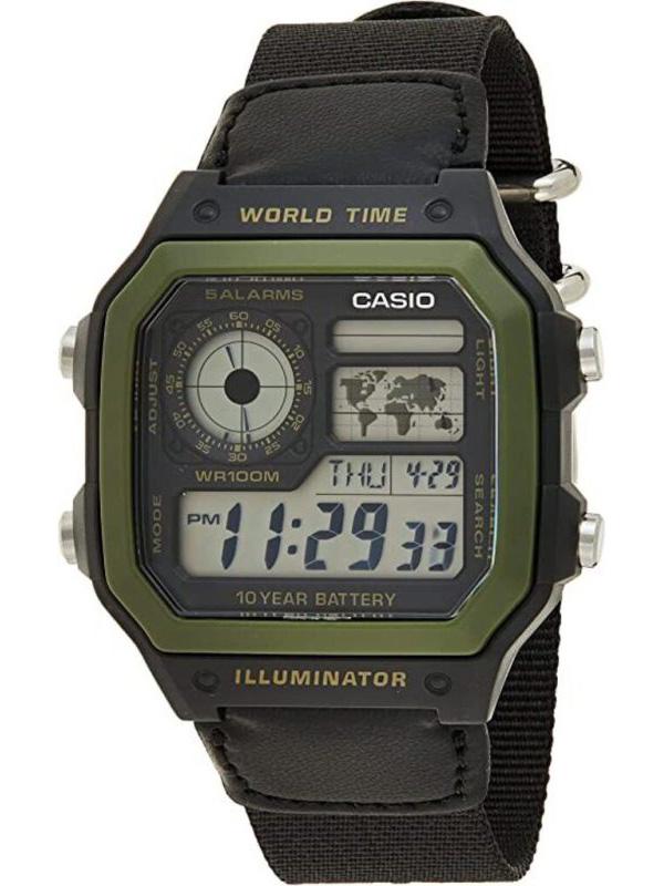 Наручний годинник чоловічий Casio AE-1200WHB-1BVDF (578440)