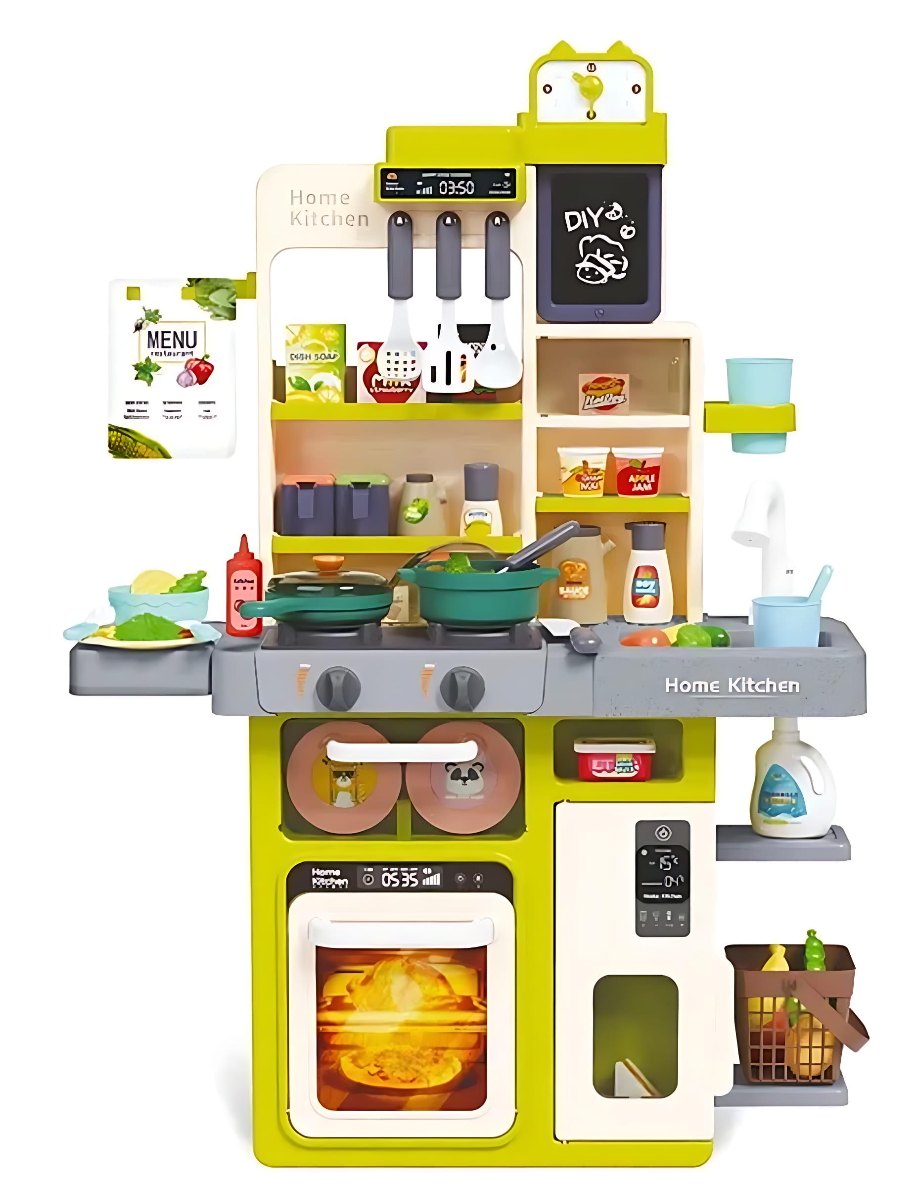 Кухня дитяча 80 см Lolly Kids LK966 та ефекти та 63 аксесуари (9806) - фото 1 Кухня дитяча 80 см Lolly Kids LK966 та ефекти та 63 аксесуари (9806) - фото 1