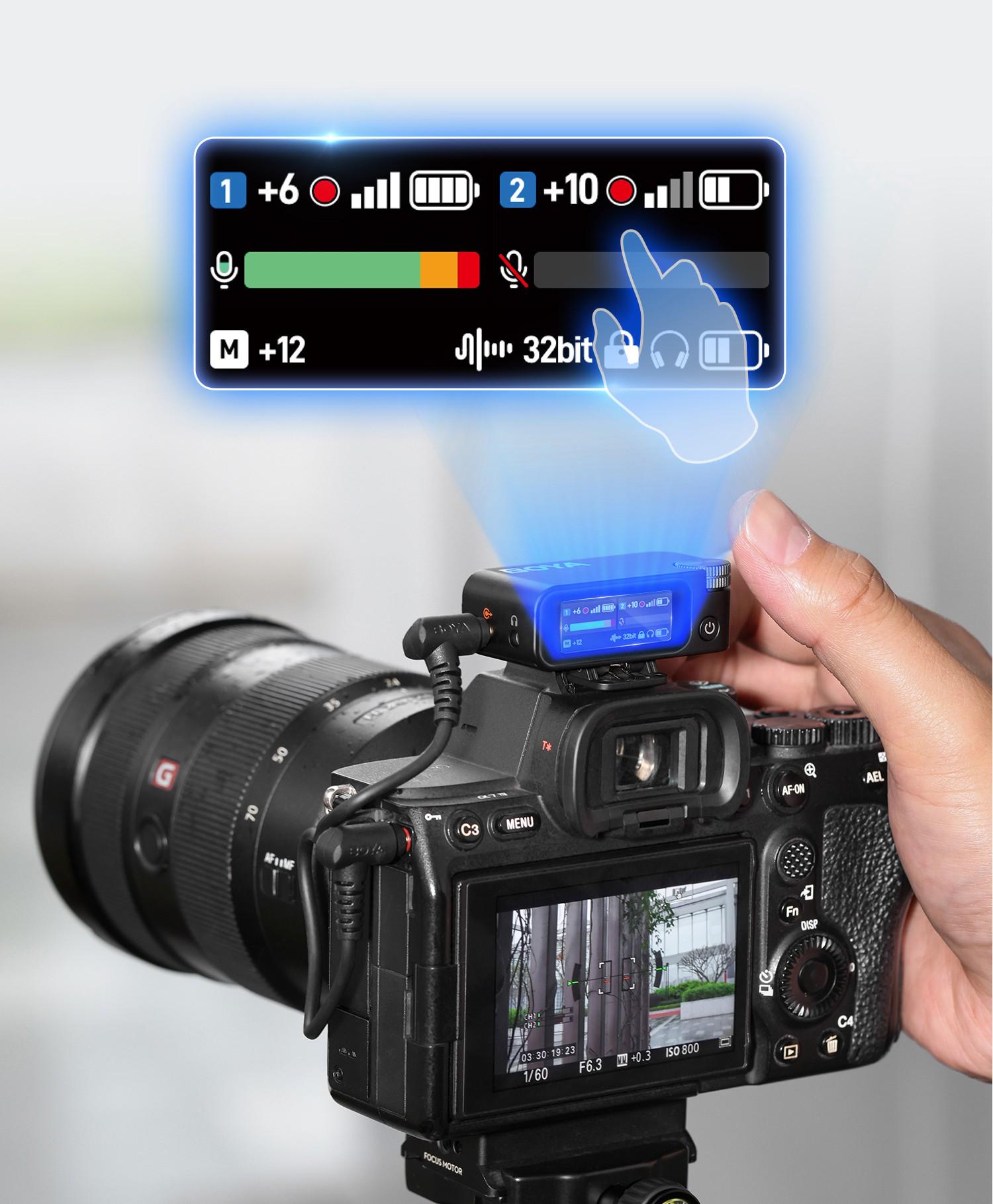 Микрофон петличный Boya BOYAMIC 2-03 2025 Type-C+3,5 мм TRS 1 шт. (50057) - фото 8 Микрофон петличный Boya BOYAMIC 2-03 2025 Type-C+3,5 мм TRS 1 шт. (50057) - фото 8