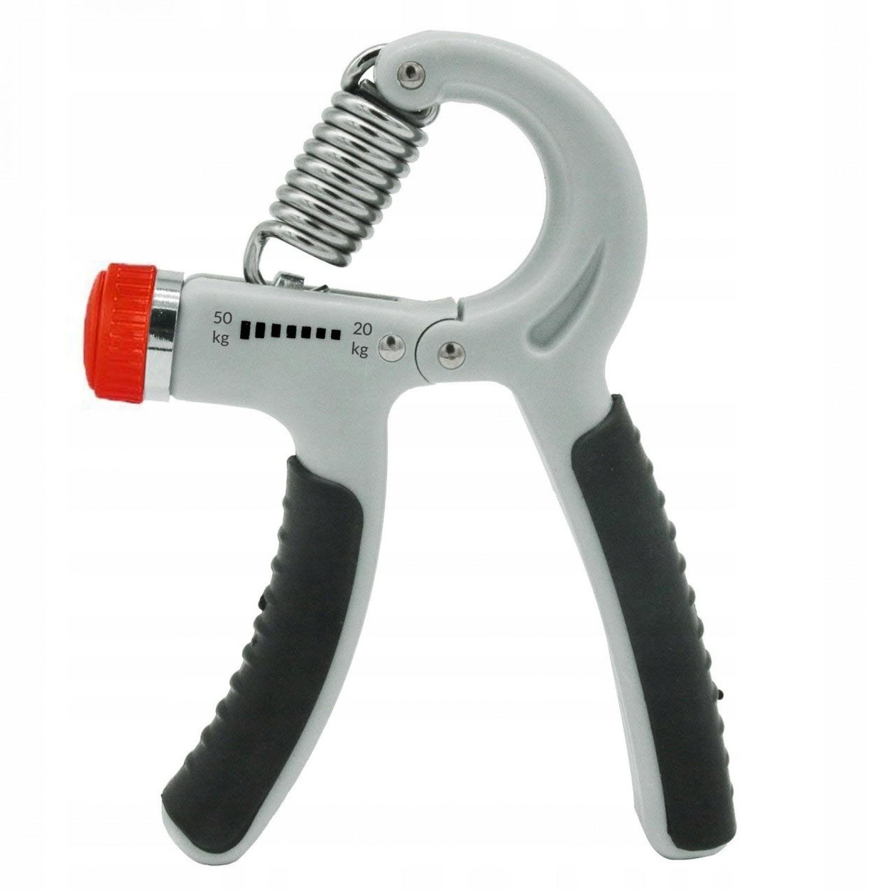 Еспандер кистьовий Springos пружинний з регульованим навантаженням 20-50 кг Grey/Black (FA0034)