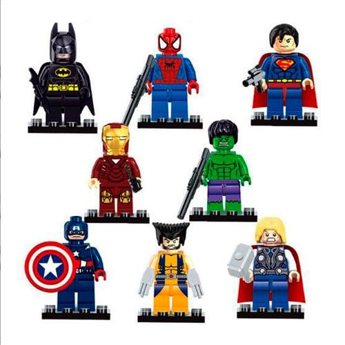 Набір фігурок iBlock Marvel Hero Set 8 шт. (3786) Набір фігурок iBlock Marvel Hero Set 8 шт. (3786)