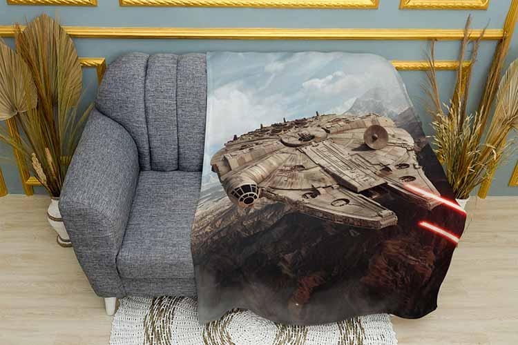 Плед Star Wars Battlefront плюш двухслойный 135х150 см (112979-2)