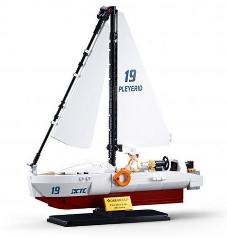 Конструктор дитячий Sluban M38-B1190 Яхта 260 деталей 209 см