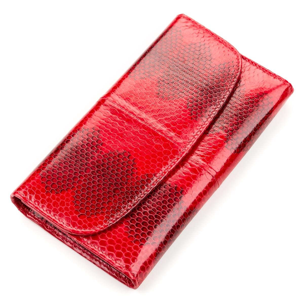 Кошелек женский Sea Snake leather 18150 кожа Красный
