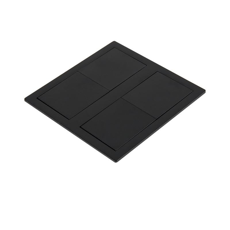 Блок розеточный двойной VersaHIT 2 розетки 110-220В 16A IP54 Черный мат (86222) Блок розеточный двойной VersaHIT 2 розетки 110-220В 16A IP54 Черный мат (86222)