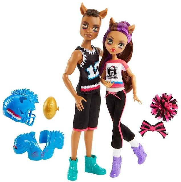 Куклы Clawdeen Wolf and Clawd Wolf Winning Werewolves - фото 1