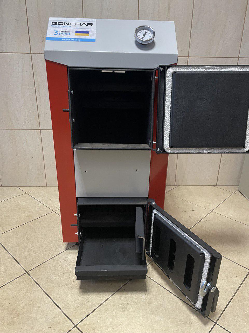 Котел водонагревательный твердотопливный GONCHAR ECO 14 кВт - фото 2