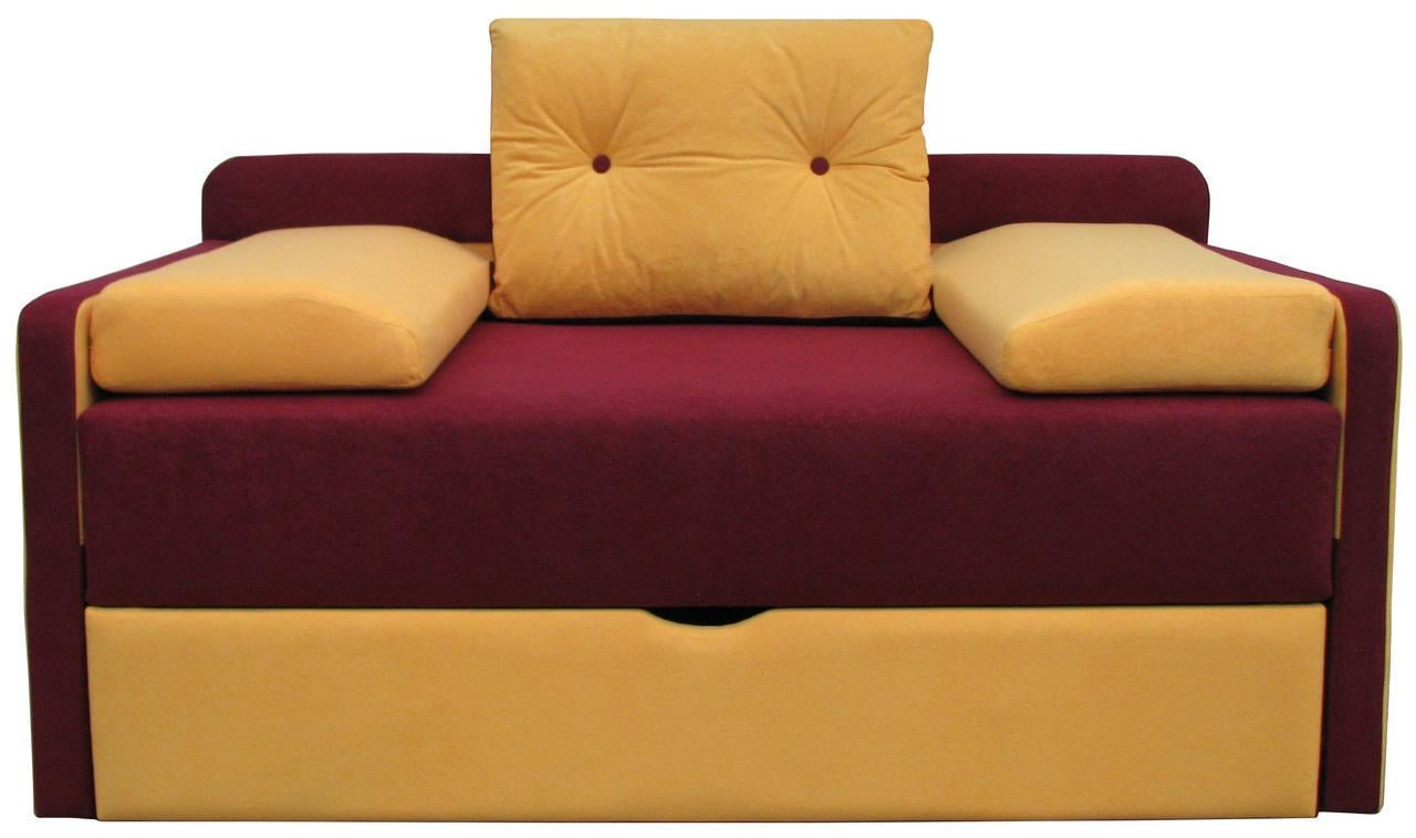 Диван детский МАКСИ-Мебель Бемби Бордово-желтый (9280)