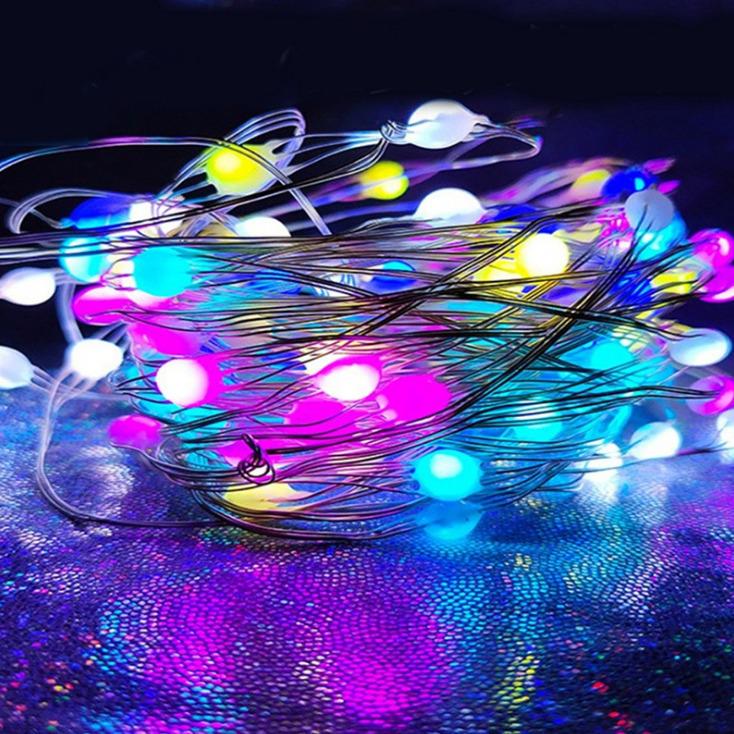 Гирлянда Smart RGB с пультом управлением через смартфон 20 м