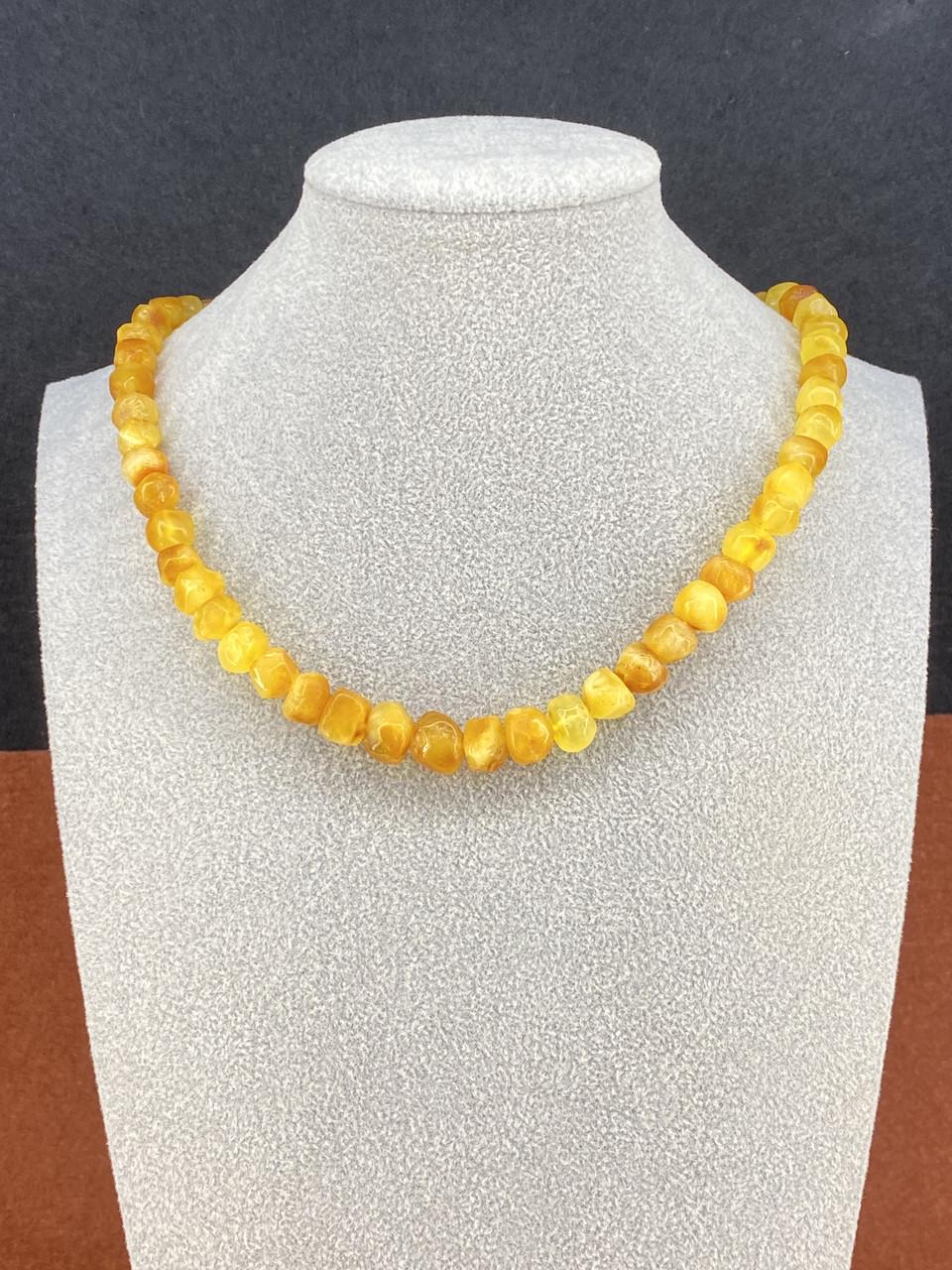 Ожерелье из янтаря лечебное 48 см (н-235) Ожерелье из янтаря лечебное 48 см (н-235)
