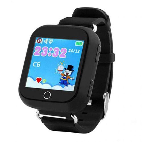 Часы Smart Baby Watch Q100 с GPS Черный (7205)