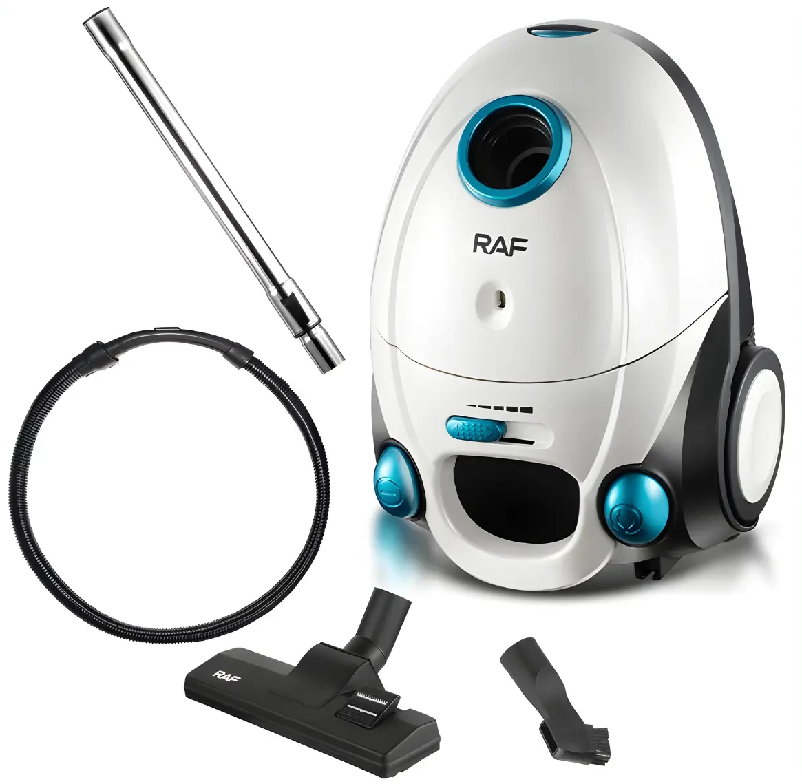 Пилосос RAF R.8661W 1200W із телескопічною трубою та регулюванням потужності (33560028)