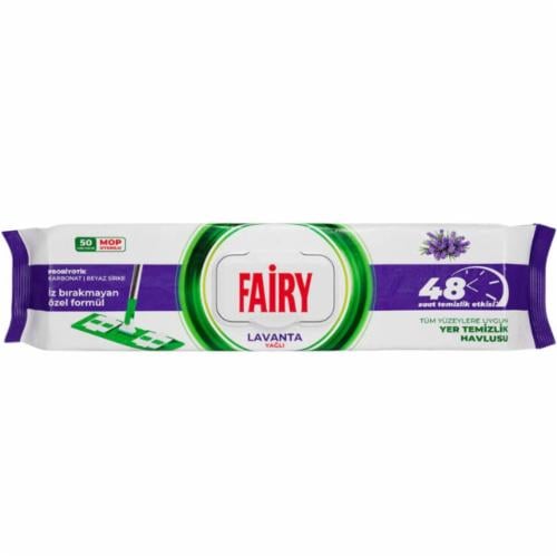Салфетки для пола Fairy Lavanta 50 шт. (37919501)