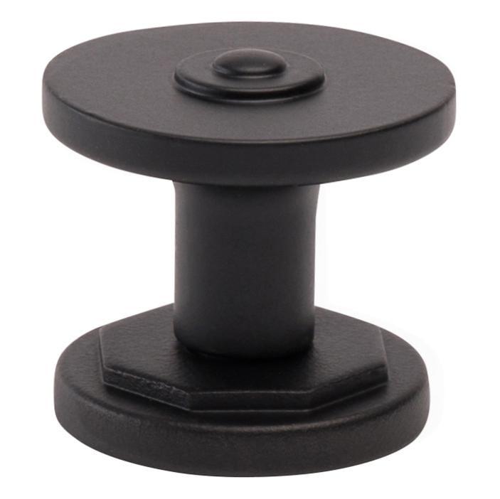 Меблева ручка Citterio Giulio Heavy 30х27 мм матова Чорний (10 837.0252)