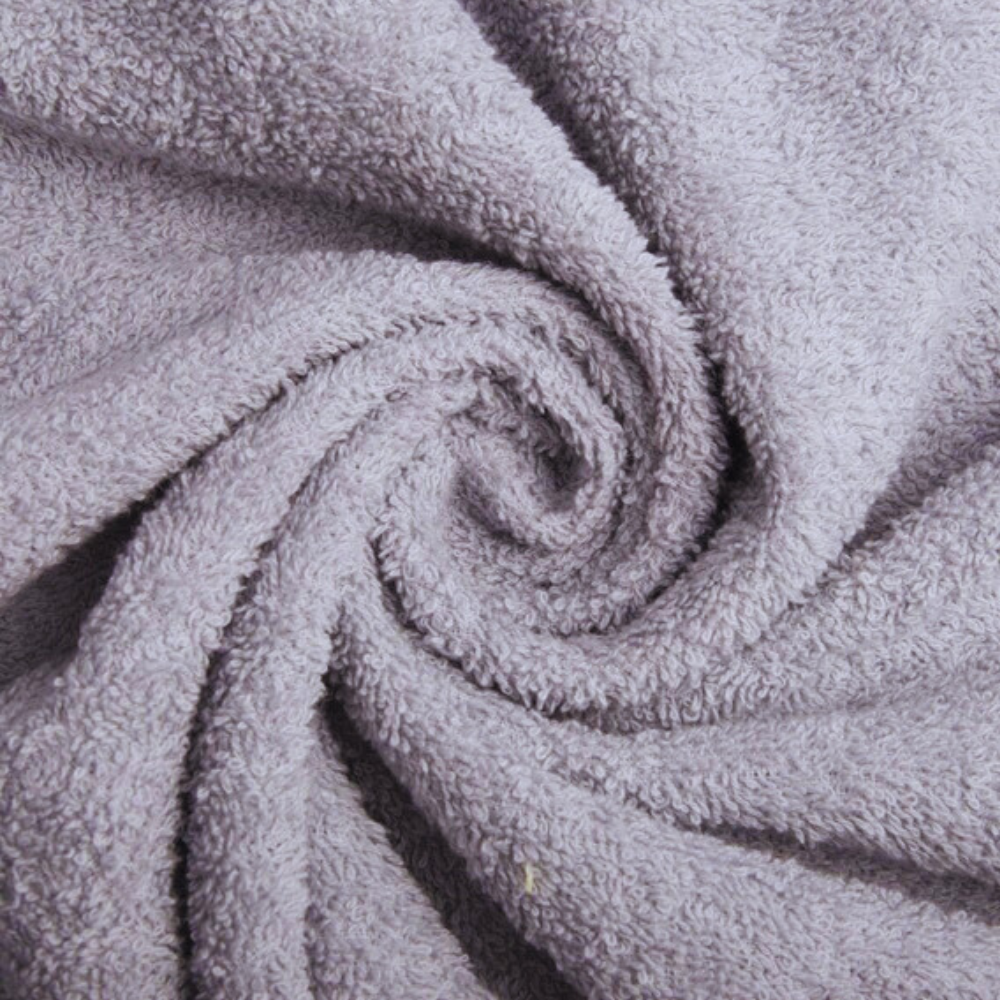 Набір рушників для обличчя і тіла флісових 2 шт. Сірий (polotenca_2v1_grey) - фото 3