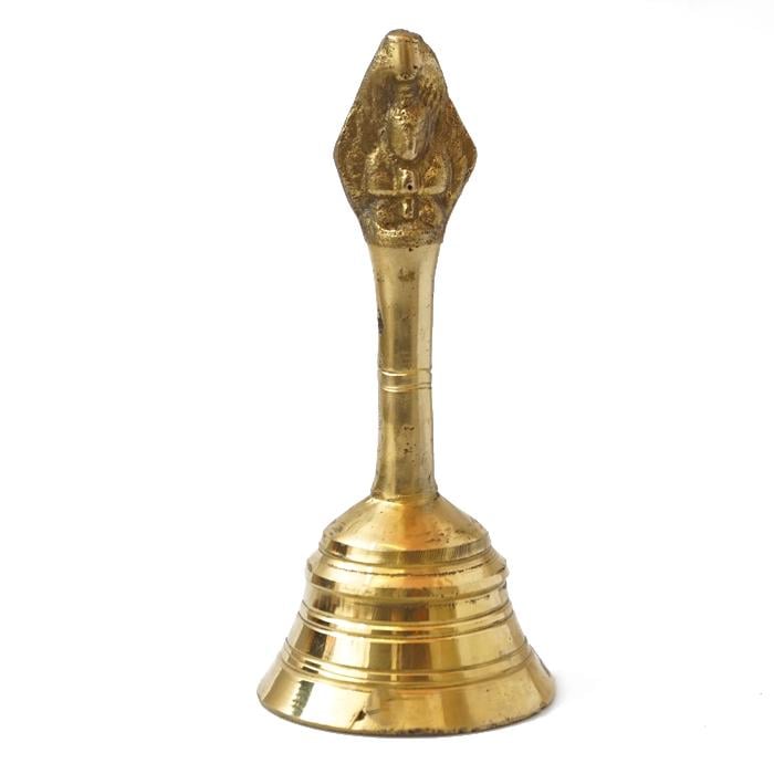 Дзвіночок Гханта №6 з ручкою Бронзовий (9070421) Дзвіночок Гханта №6 з ручкою Бронзовий (9070421)
