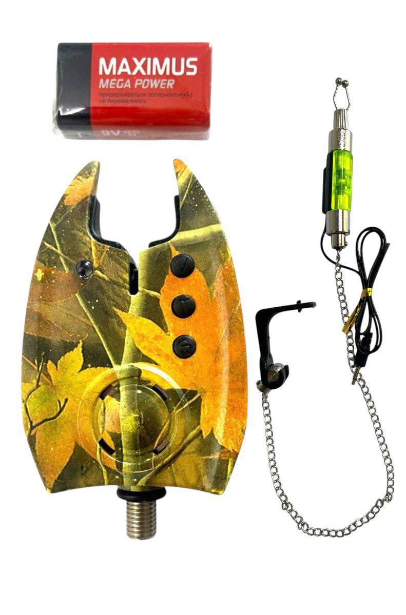 Сигнализатор поклевки TIANLONG TLI-07/свингер на цепочке цвет Желтый (1737399526)