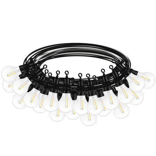 Гірлянда декоративная садовая теплий світло 10 м 24V IP44 (00015614)