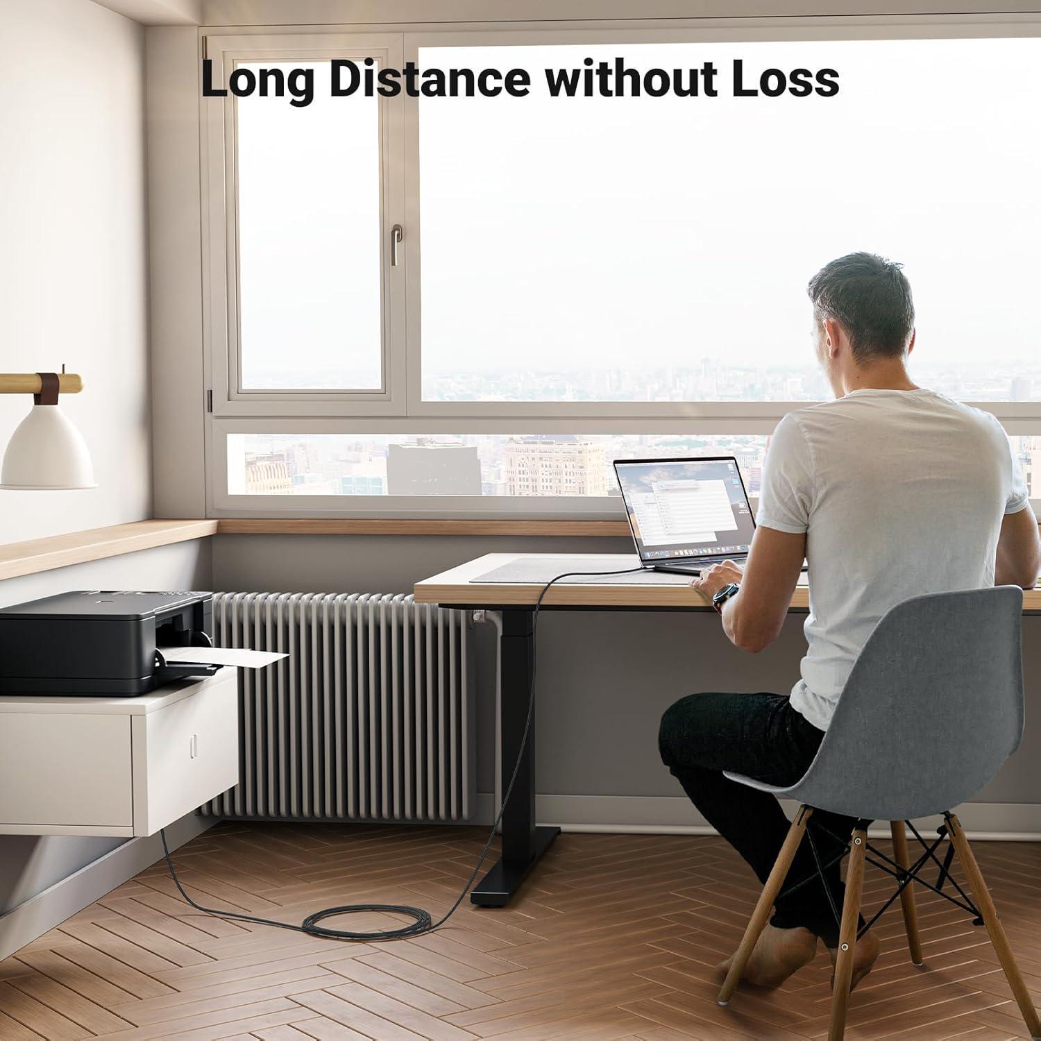 Кабель для принтера UGREEN Type-C-USB Type-B 2.0 480 Мбіт/с USB-C на USB-B 1 м Чорний (80805) - фото 9 Кабель для принтера UGREEN Type-C-USB Type-B 2.0 480 Мбіт/с USB-C на USB-B 1 м Чорний (80805) - фото 9