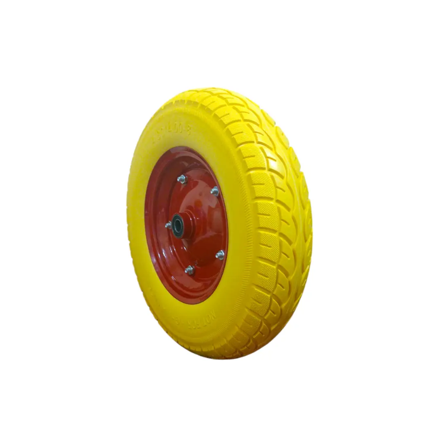 Колесо на тачку в сборе 3,50-8 4PR ось 20 мм (XZ-AFT-52)