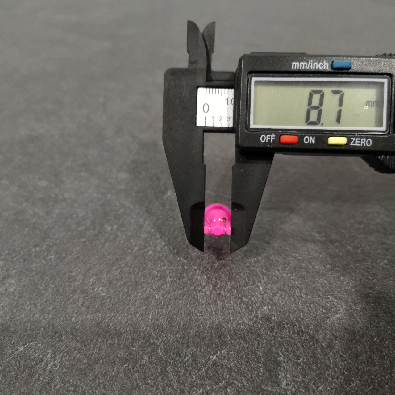 Автолампа T10 W5W W2.1x9.5d 8smd 1206 Розовый (468STORE3) - фото 3