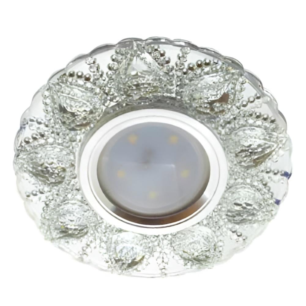 Спот Lemanso ST6328 MR16 с подсветкой 3W 6500K с драйвером Прозрачный (12409)