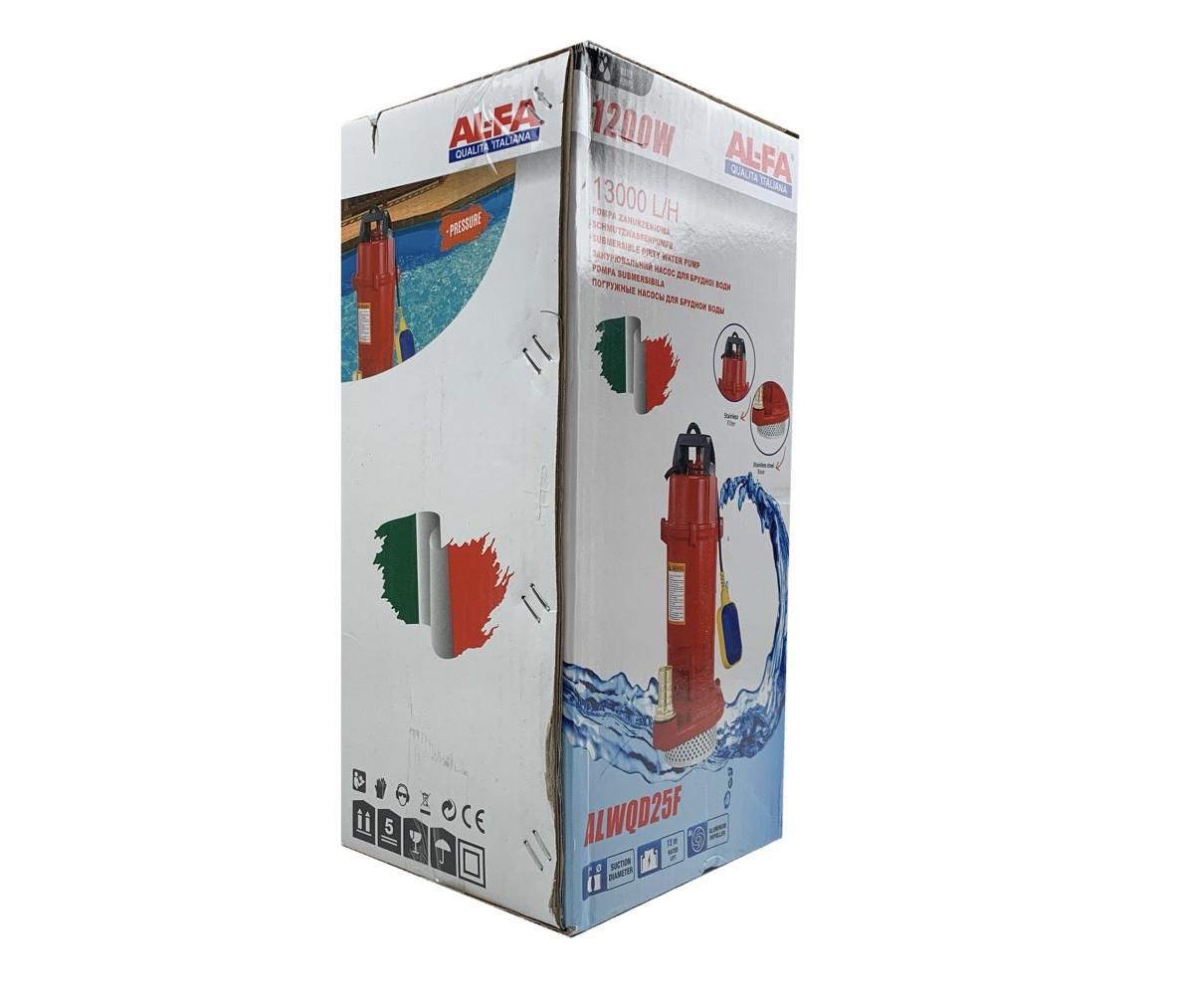 Дренажный насос AL-FA ALWQD25F (9919855) - фото 3 Дренажный насос AL-FA ALWQD25F (9919855) - фото 3