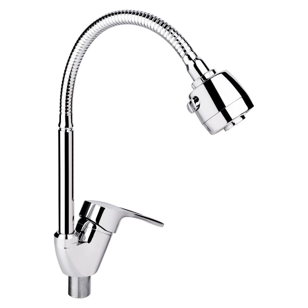 Змішувач для кухні Lidz Agata 008F4 з гнучким виливом k40 LDAGA008F4CRM35126 Chrome (2576936540)