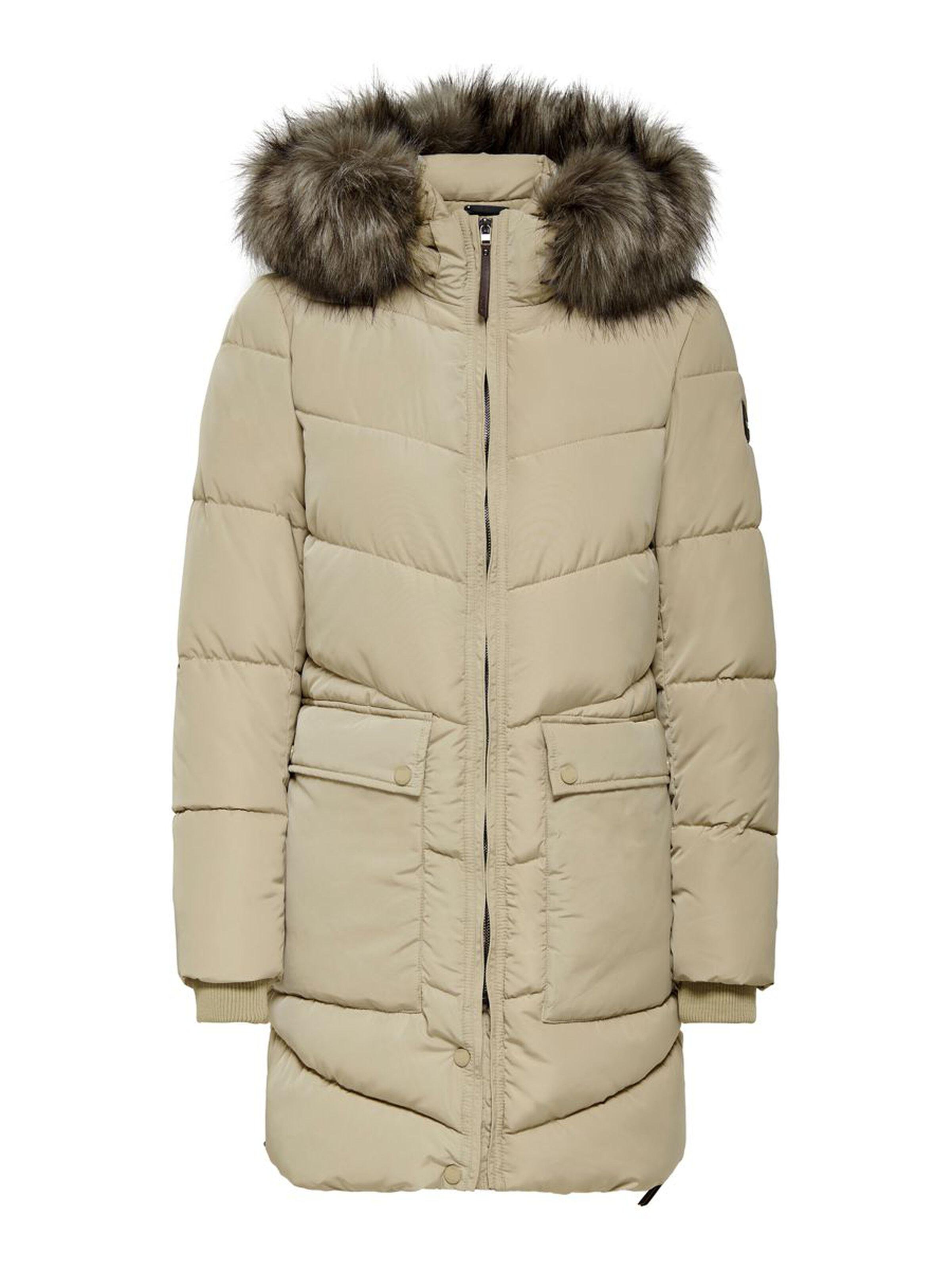 Куртка женская Only 15235078 XL Бежевый