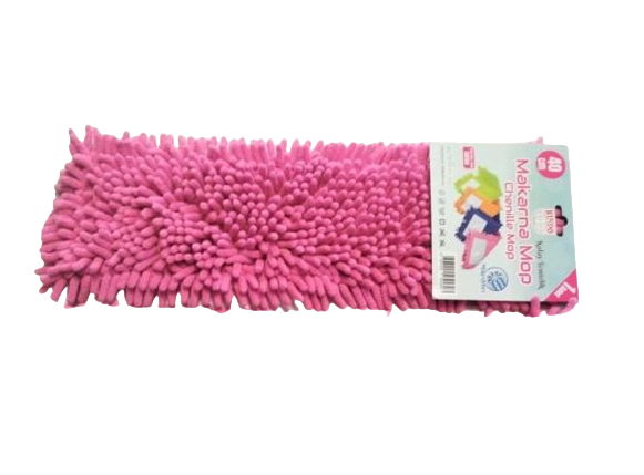 Насадка-Моп змінна з мікрофібри шиньон Chenille 1000 пальців 40 см Рожевий (20177497)