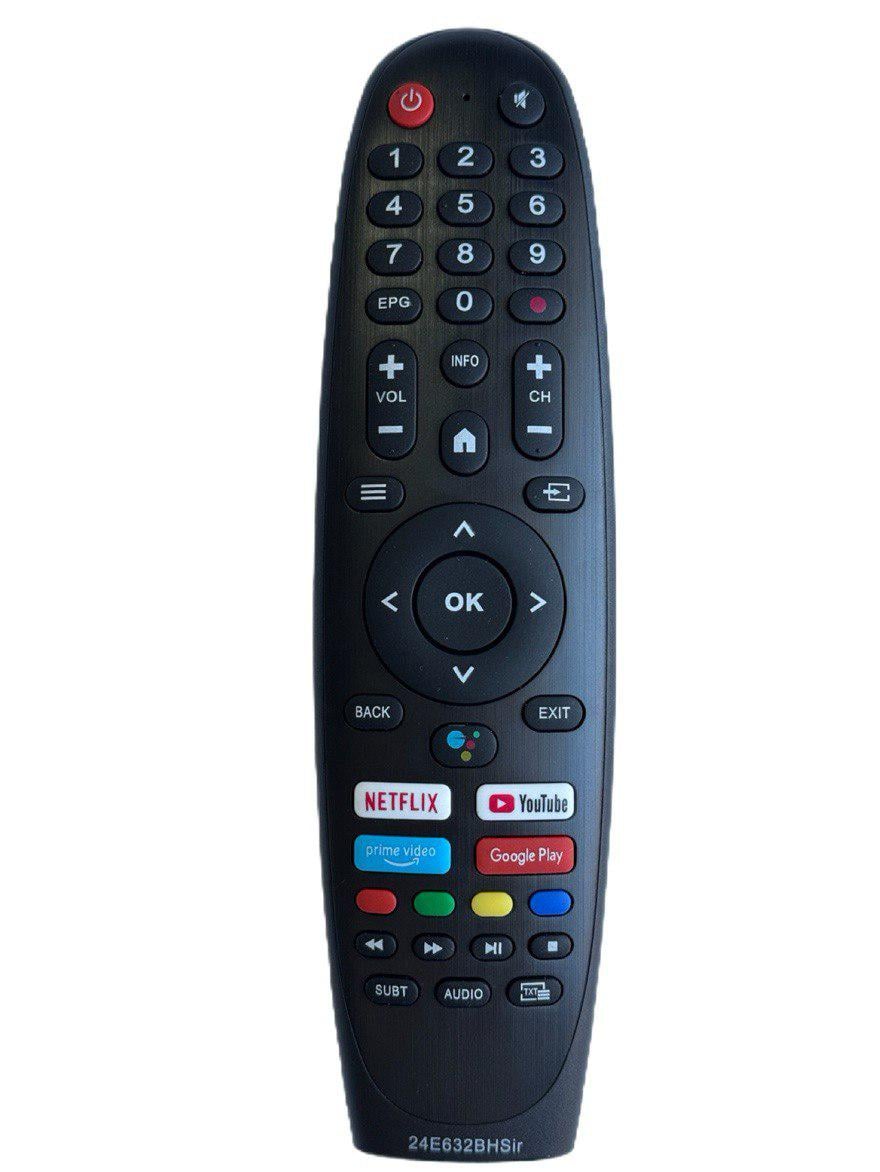 Пульт для телевизора Blaupunkt BA40F4382QEB IR 24E632BHSir Netflix/YouTube/Prime Video/Google Play