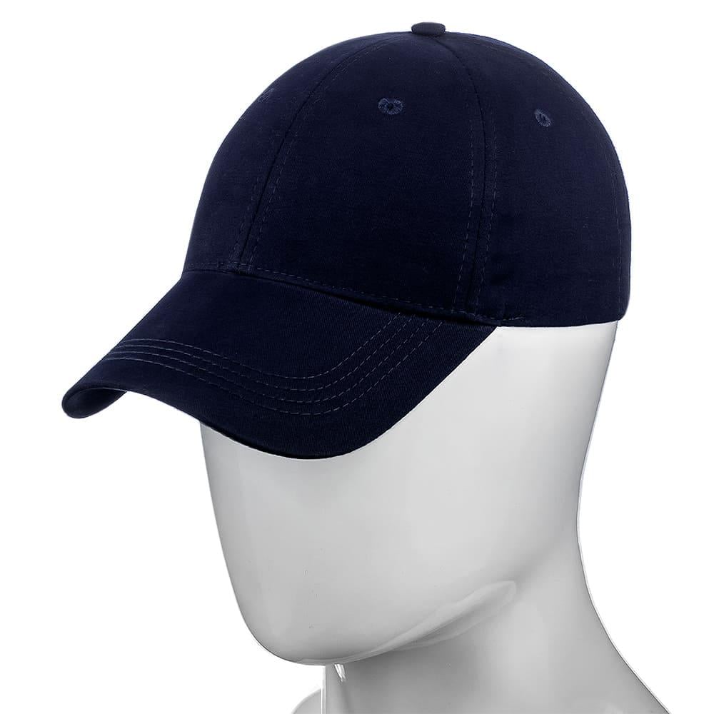 Бейсболка Atrics IB01 с тонкого коттона кепка летняя на регуляторе M/р. 55-56 Темно-синий