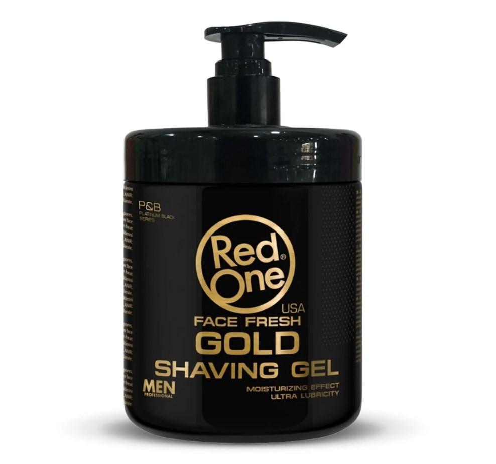 Увлажняющий гель для бритья RedOne Gold 1 л (0575)