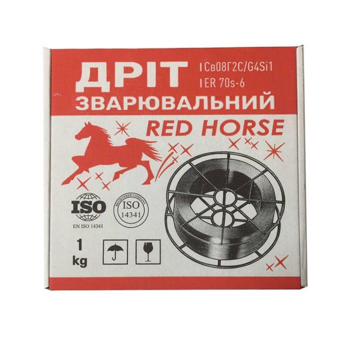 Зварювальний дріт Red Horse ER70S-6 0,8 мм 1 кг (740)