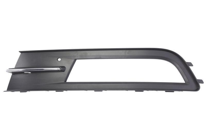 Решетка бампера AVTM Volkswagen Passat B8 15 левая с отверстиями противотуманка без молдинга (7434 911)