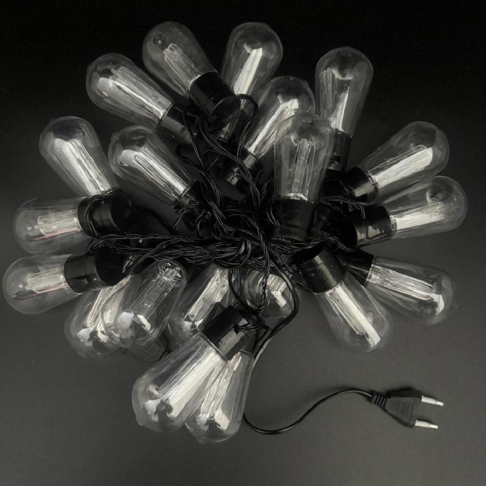 Гирлянда светодиодная наружная R96325 Лампочки винтаж 5м 20 LED (609035) Гирлянда светодиодная наружная R96325 Лампочки винтаж 5м 20 LED (609035)
