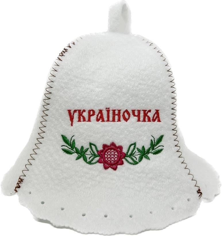 Шапка для лазні та сауни з поліестеру «Україночка» (1848451373)