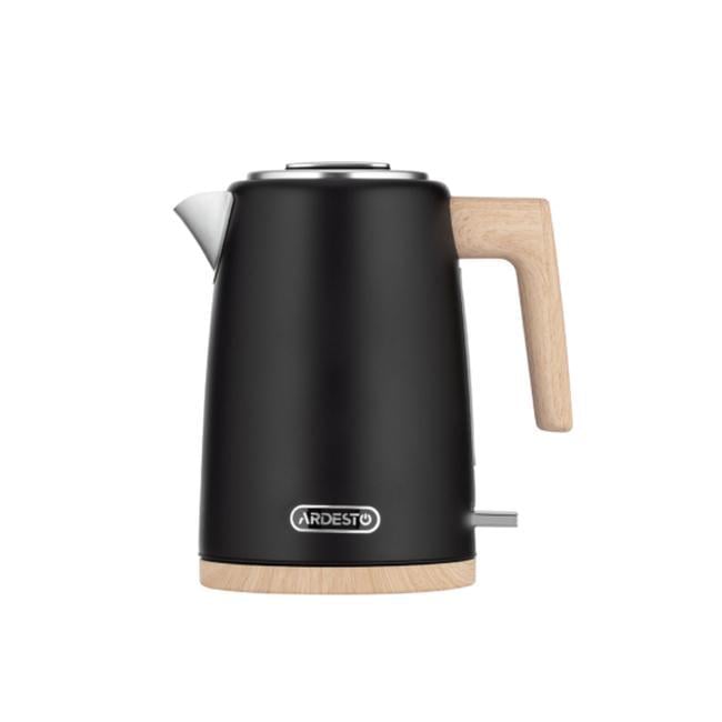 Електрочайник Ardesto Strix EKL-F420WWD 1,7 л Чорний матовий (2385885888)