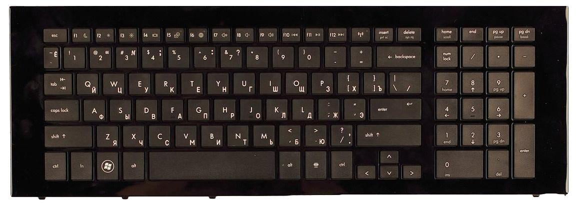 Клавиатура для ноутбука HP ProBook 4720S Black