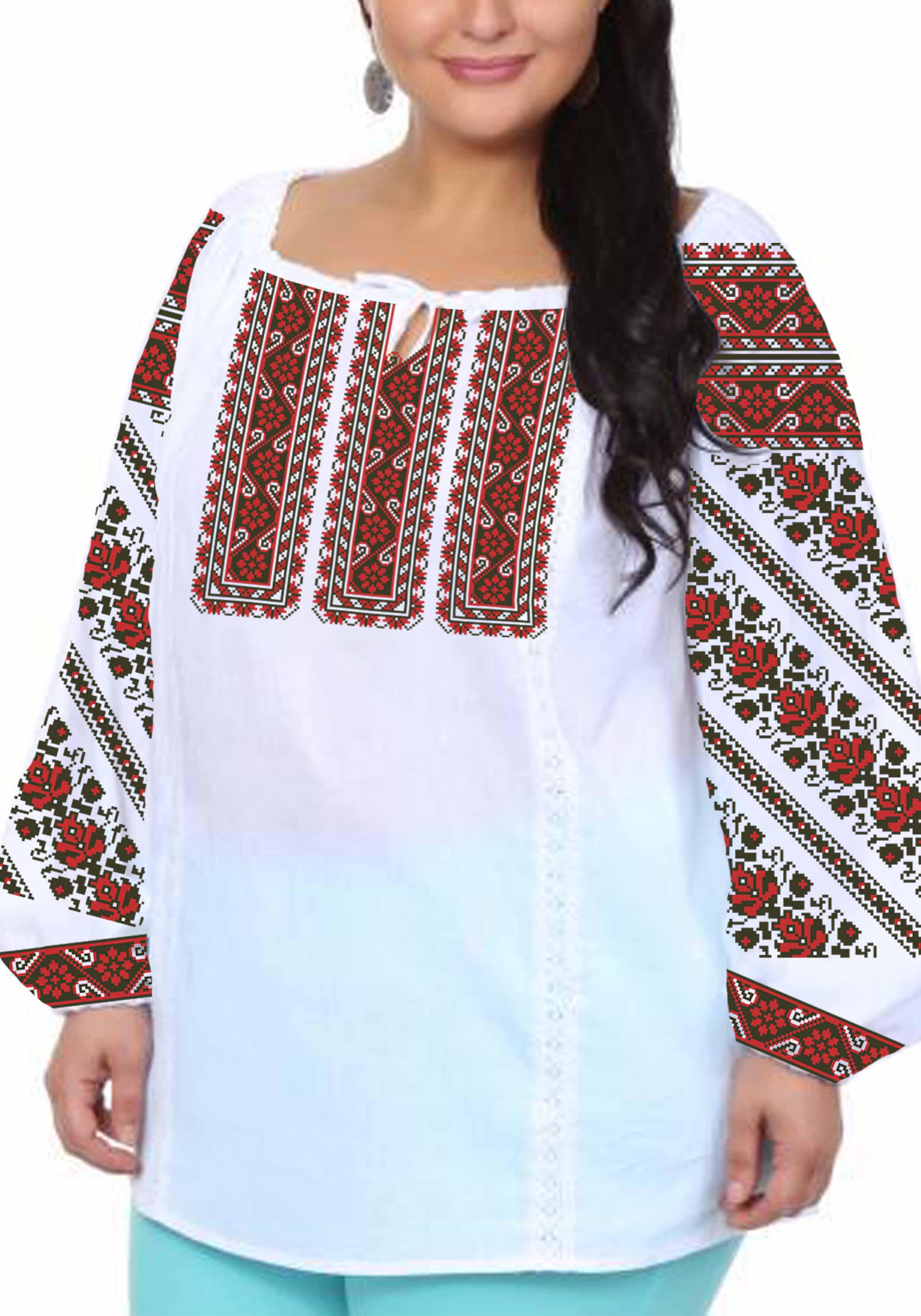 Заготовка для вышивки нитями или бисером рубашка СЖ-241 домотканое полотно Заготовка для вышивки нитями или бисером рубашка СЖ-241 домотканое полотно