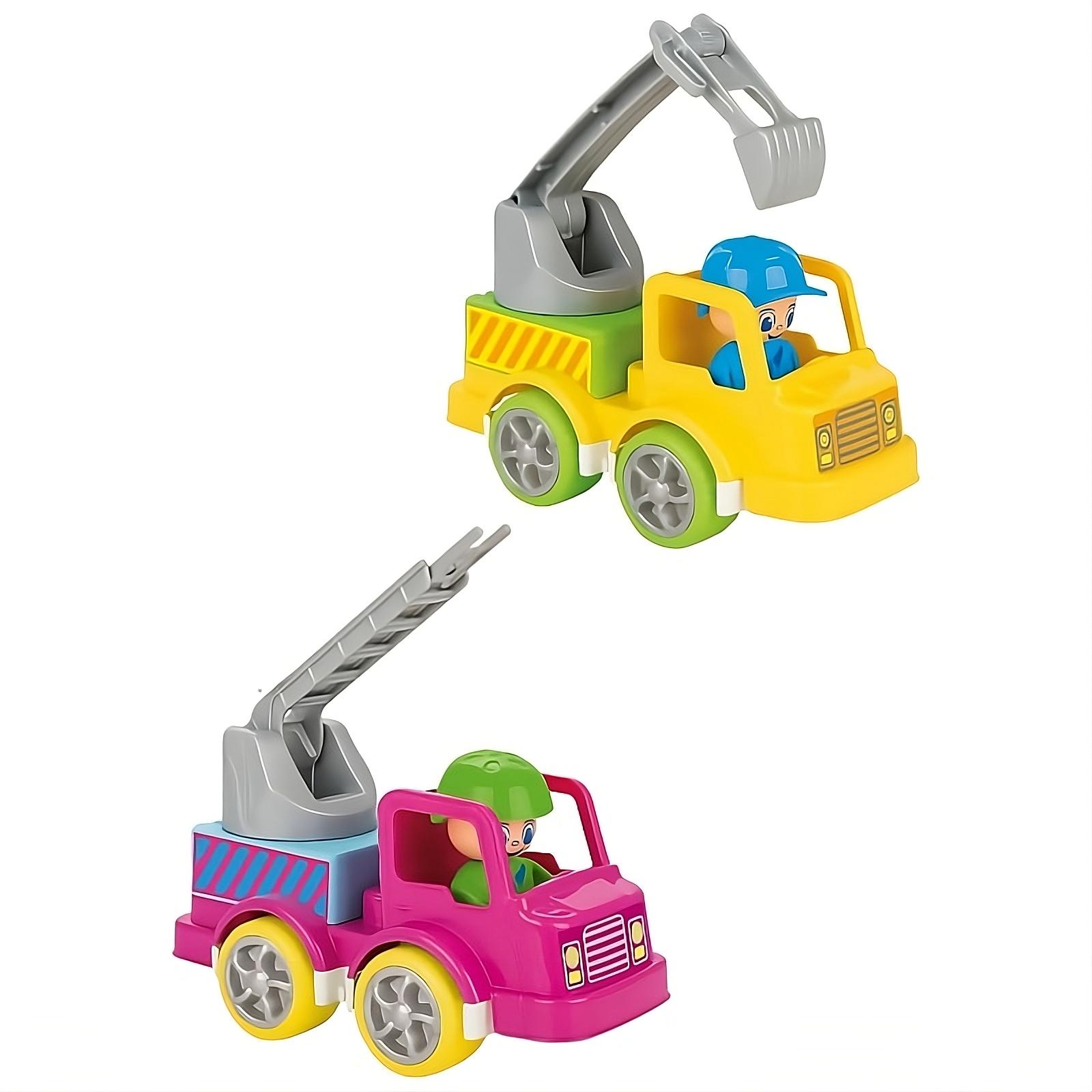 Дитячий конструктор Pilsan Машинки 03-609 35 елементів - фото 2 Дитячий конструктор Pilsan Машинки 03-609 35 елементів - фото 2