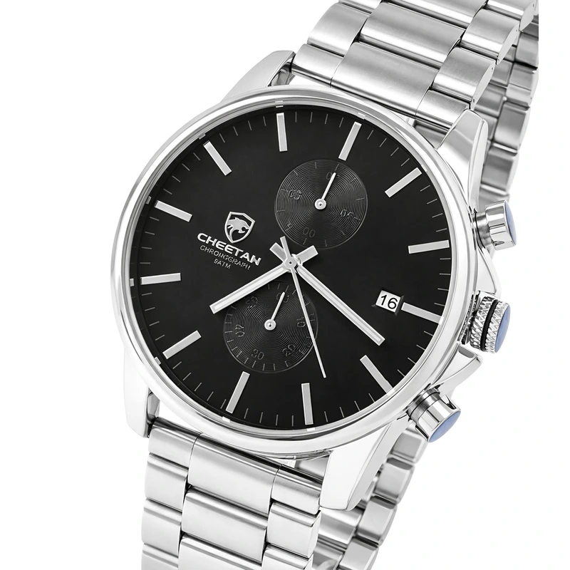 Годинник чоловічий Cheetah Monaco Silverline 2 ремінці